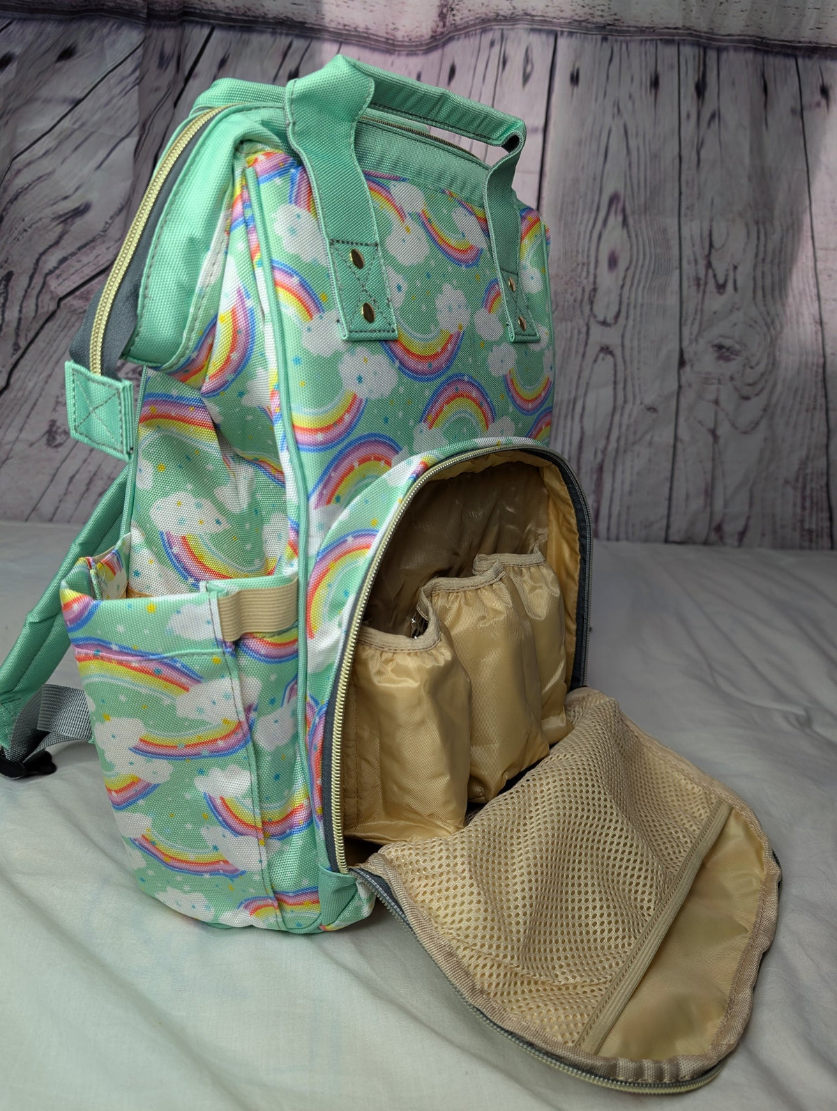 Happy Rainbow Changing Bag