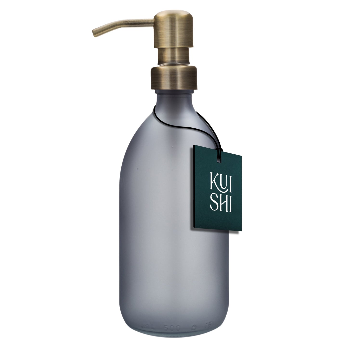 Grey Soap Dispenser Stainless Steel Pump