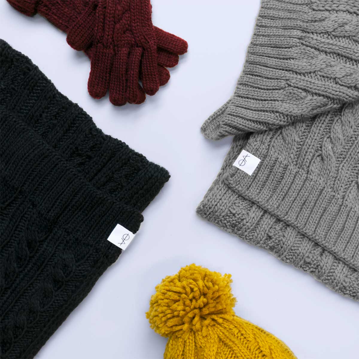 Grey No-Wool Woolly Beanie