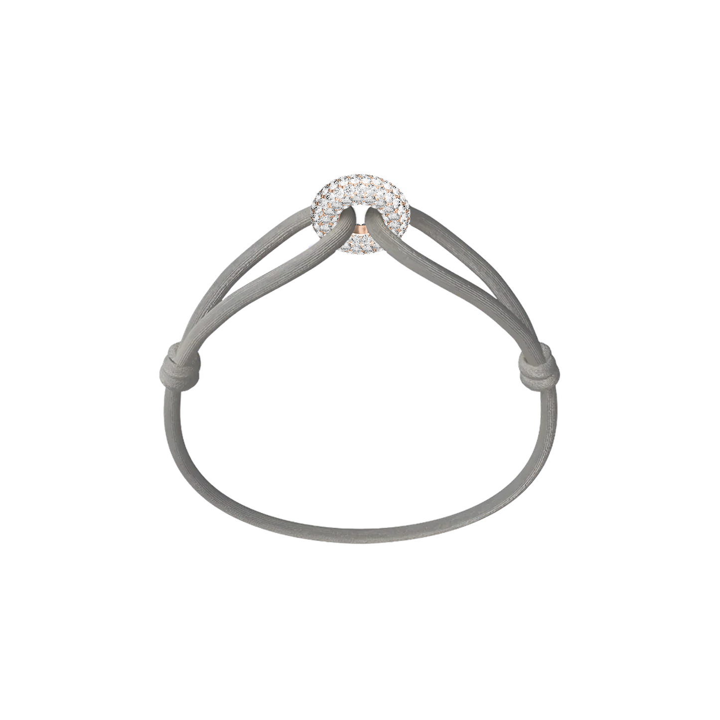 Rose Soho Pavé Cord Bracelet
