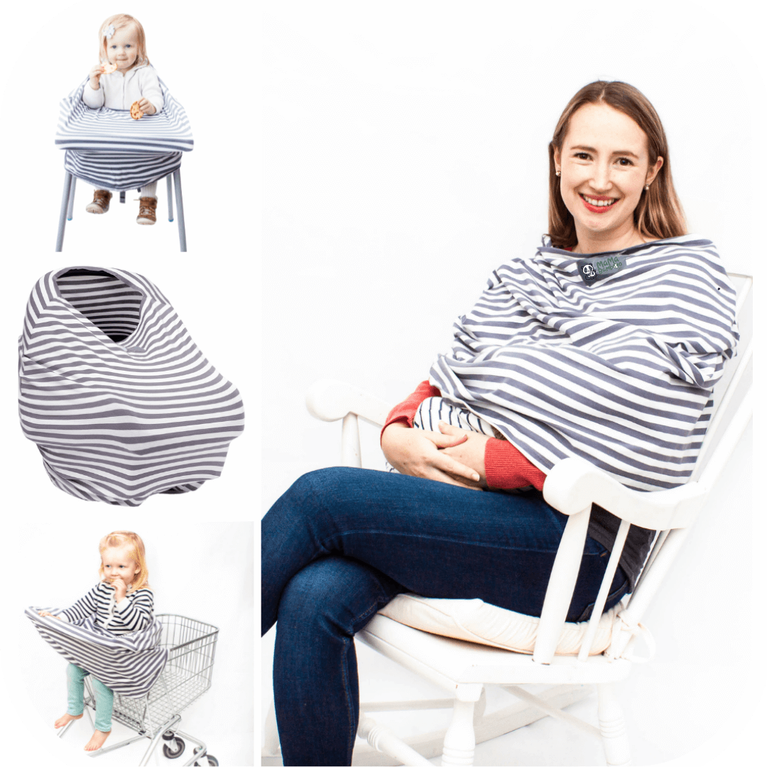Mama Bamboo Cotton Breastfeeding Cover