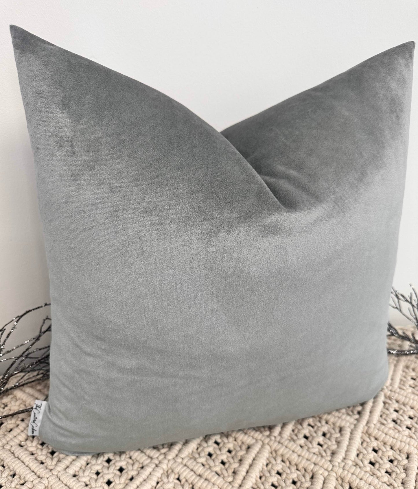 The Couture Cushion - The Grey Varley - Style No. 84