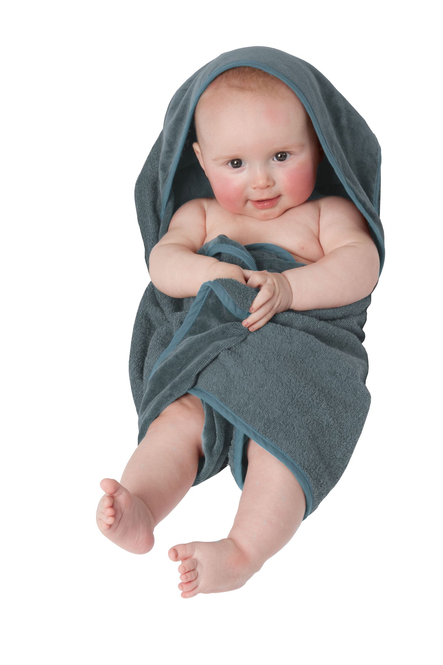 Mum 2 Mum Hooded Towel - Grey