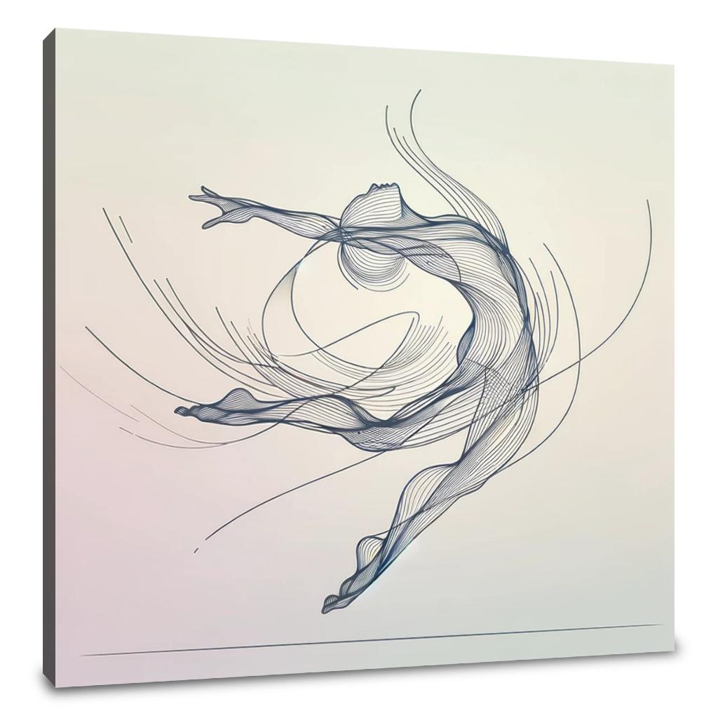 Leaping Grace Canvas