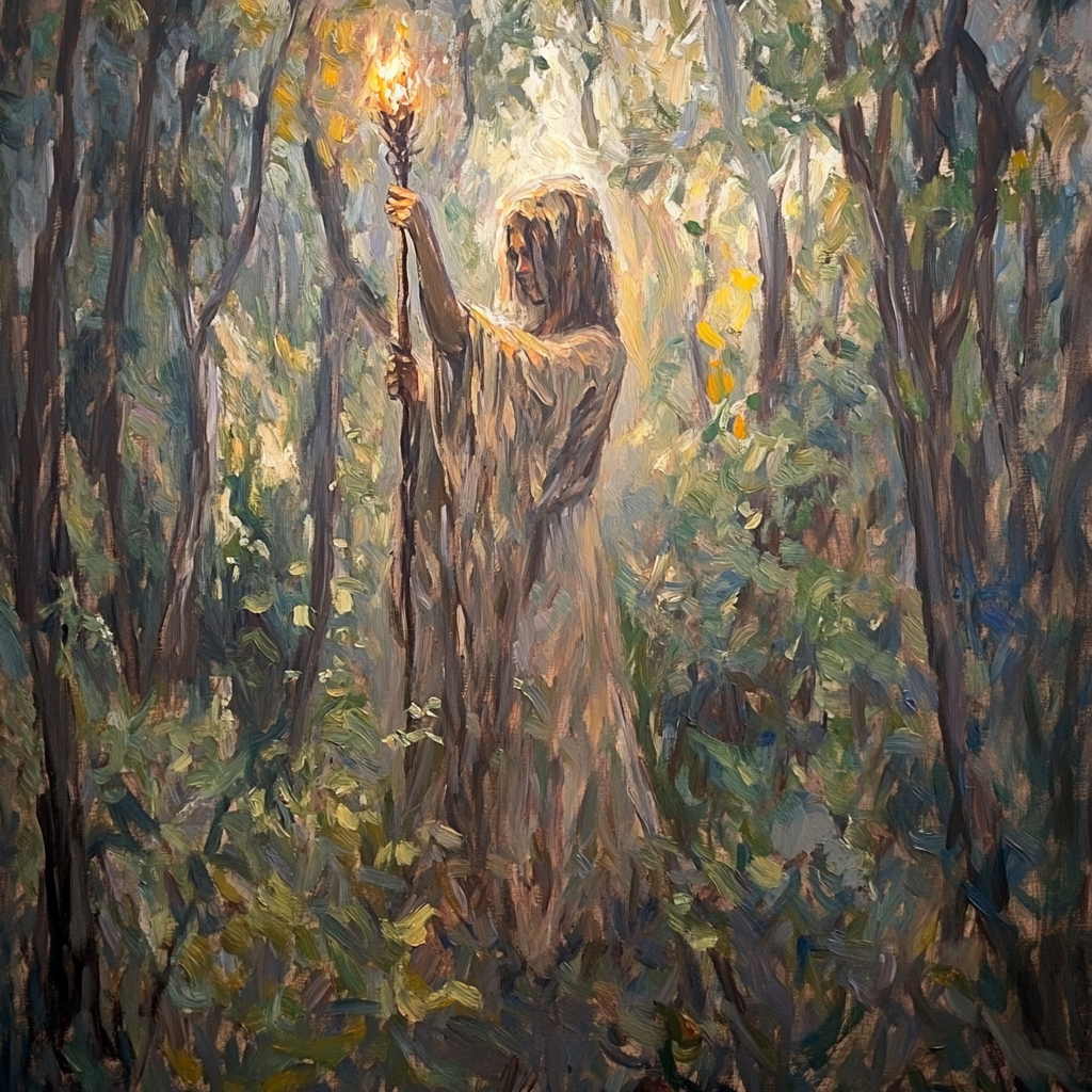 Guardian of Light Canvas