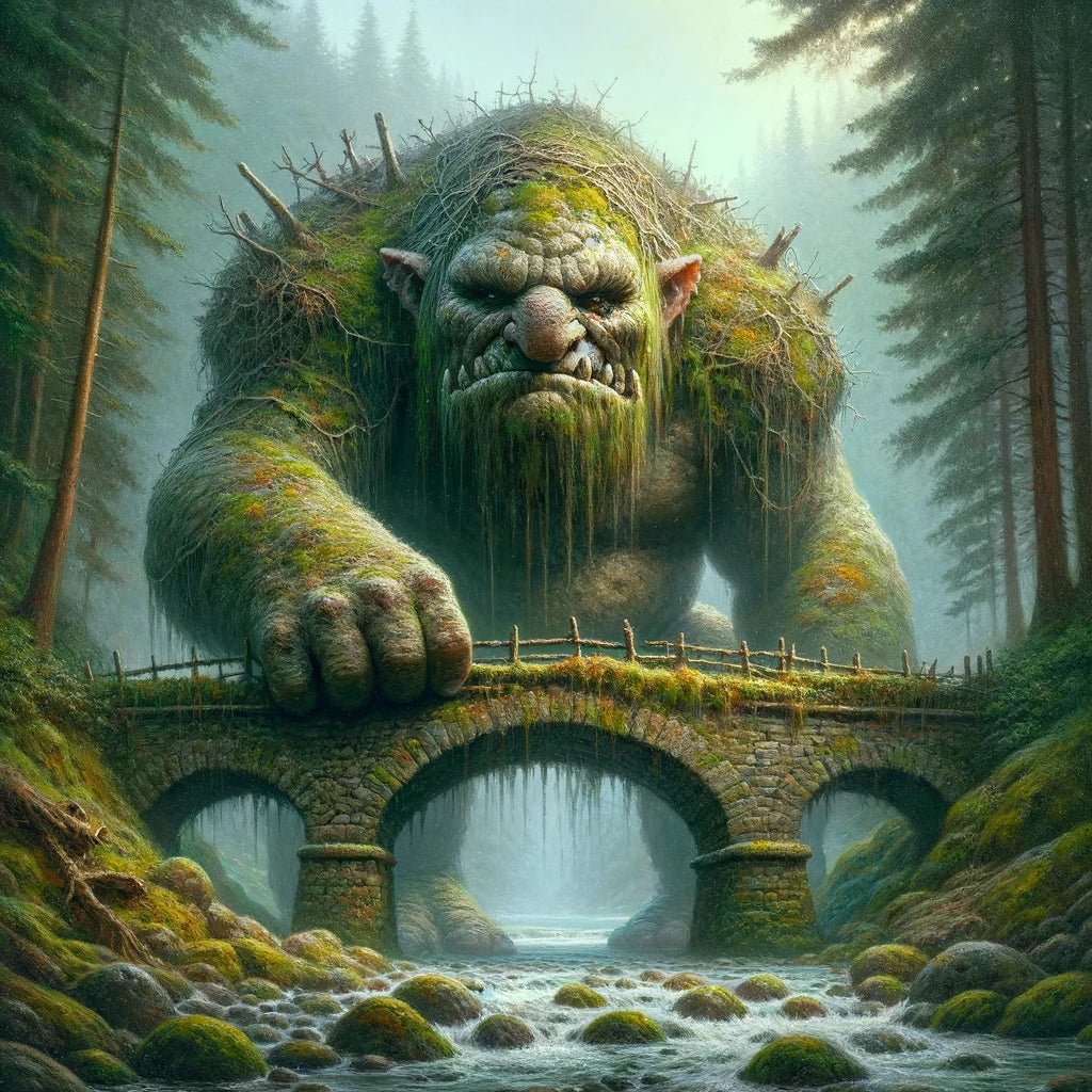 Guardian of the Misty Bridge Canvas