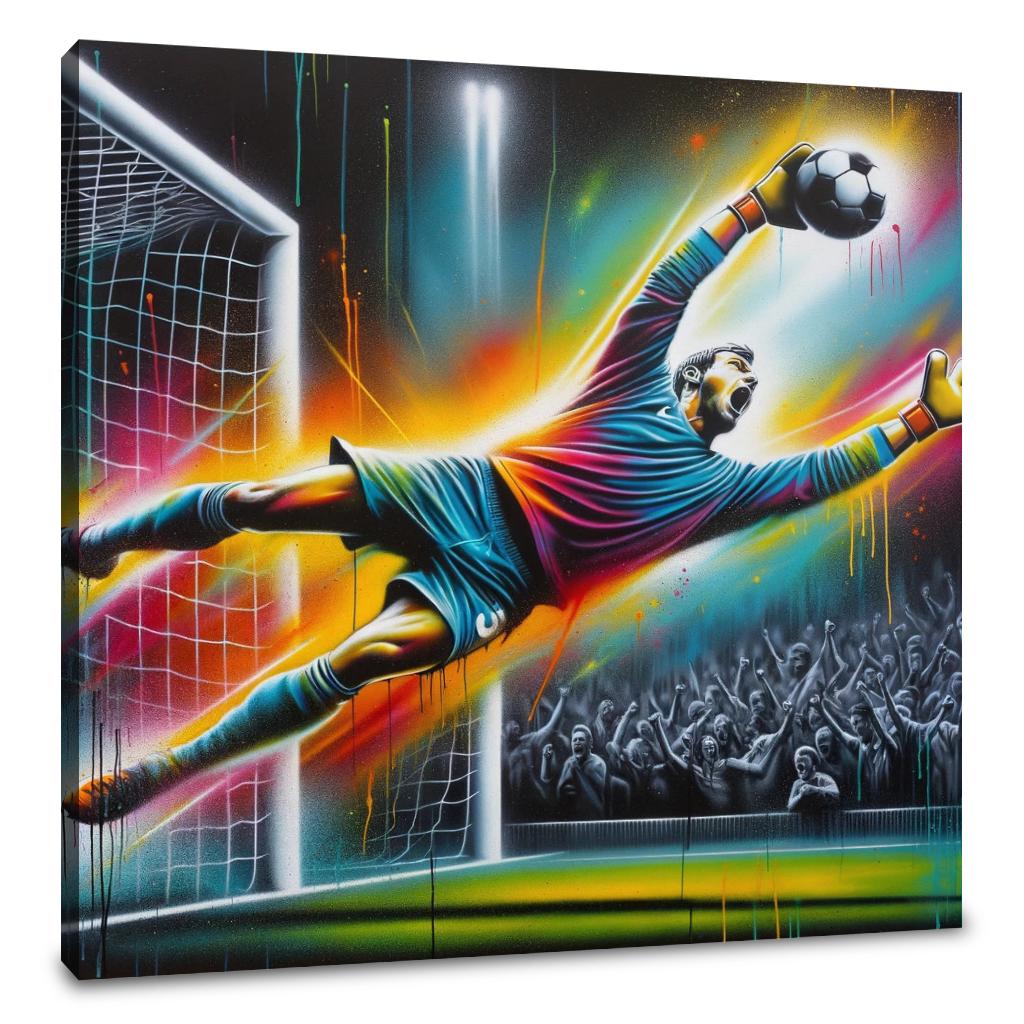 Goalkeeper's Triumph Canvas