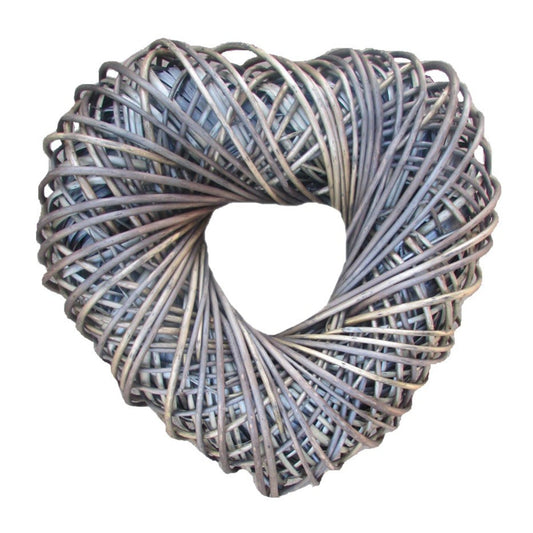 Heart-Shaped Willow Wreath - Large