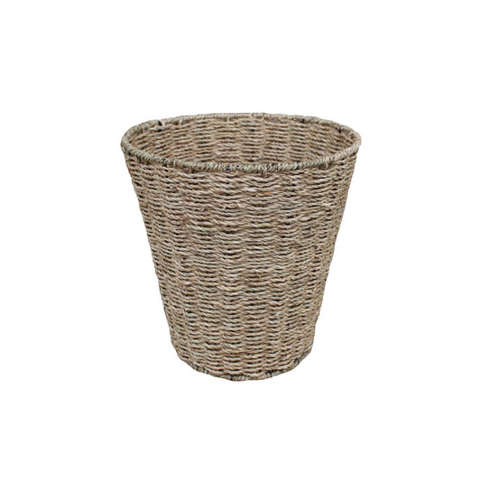 Seagrass Round Waste Paper Basket