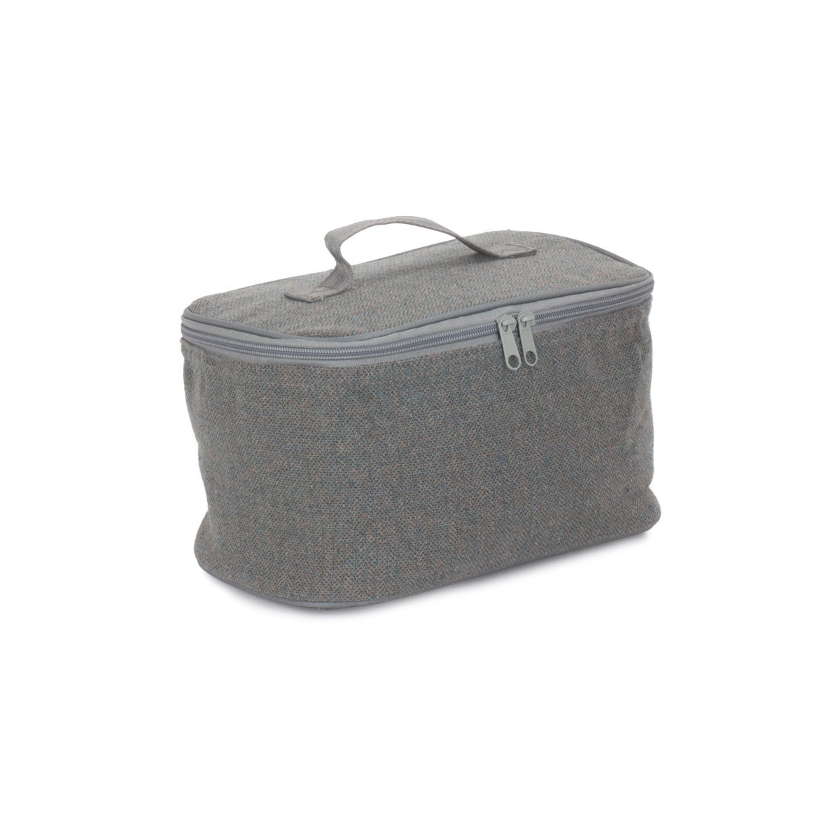 Grey Tweed Insulated Lunch and Picnic Cooler Bag