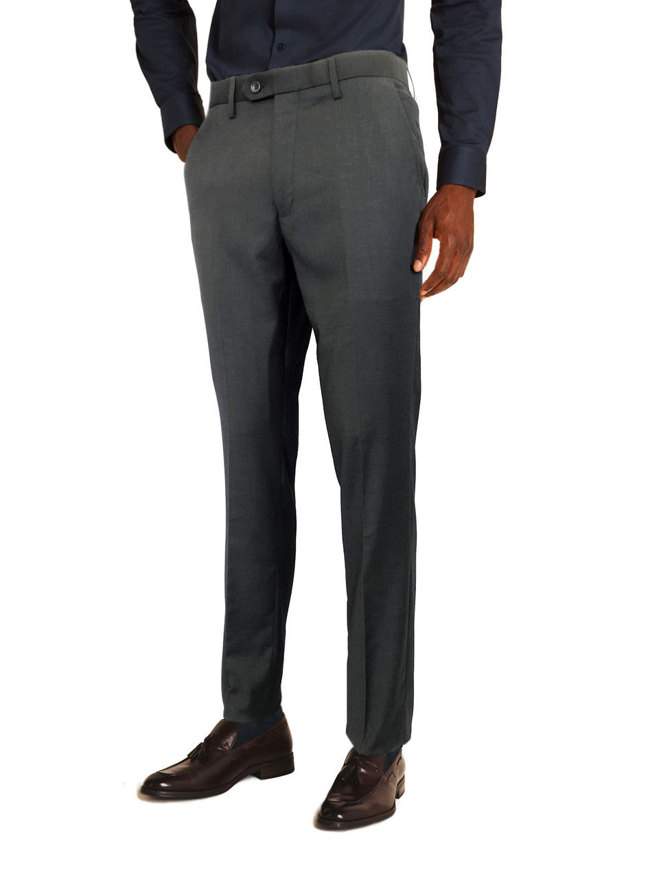 Charcoal Slim Fit Trousers