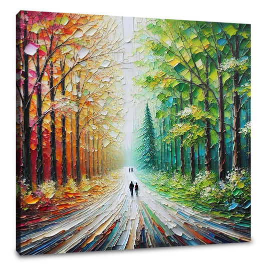 Seasons Pathway Canvas