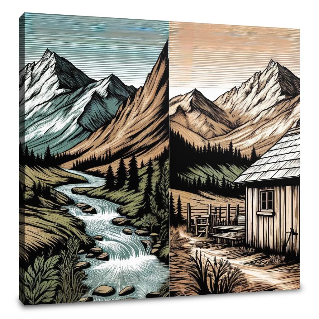 Highland Haven Canvas
