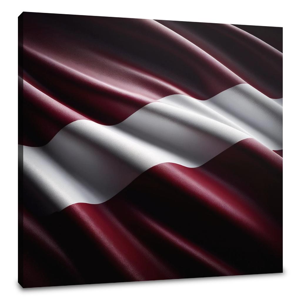 Latvia Pride Canvas