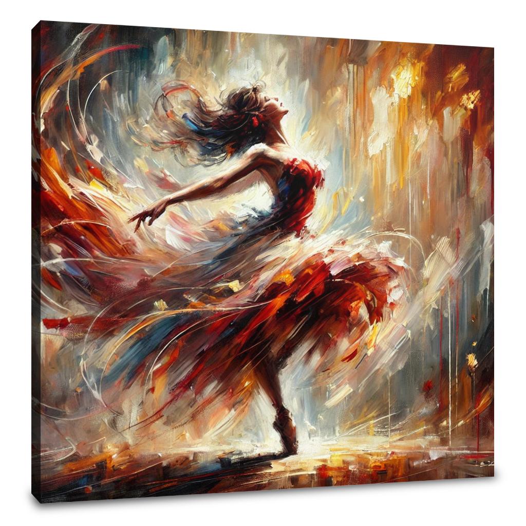 Dance of Flames Canvas