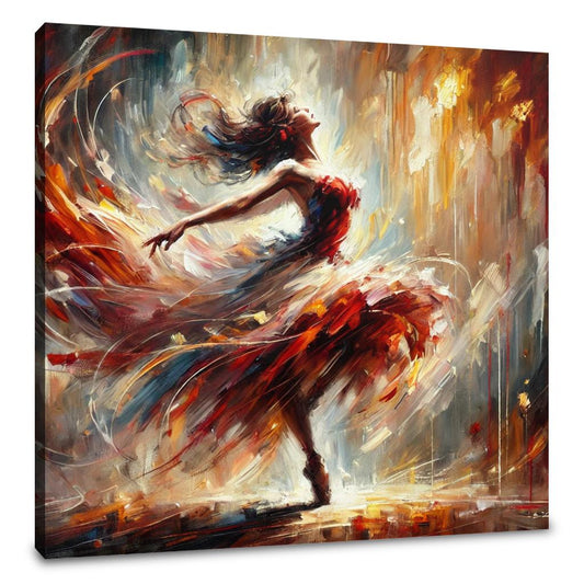 Dance of Flames Canvas