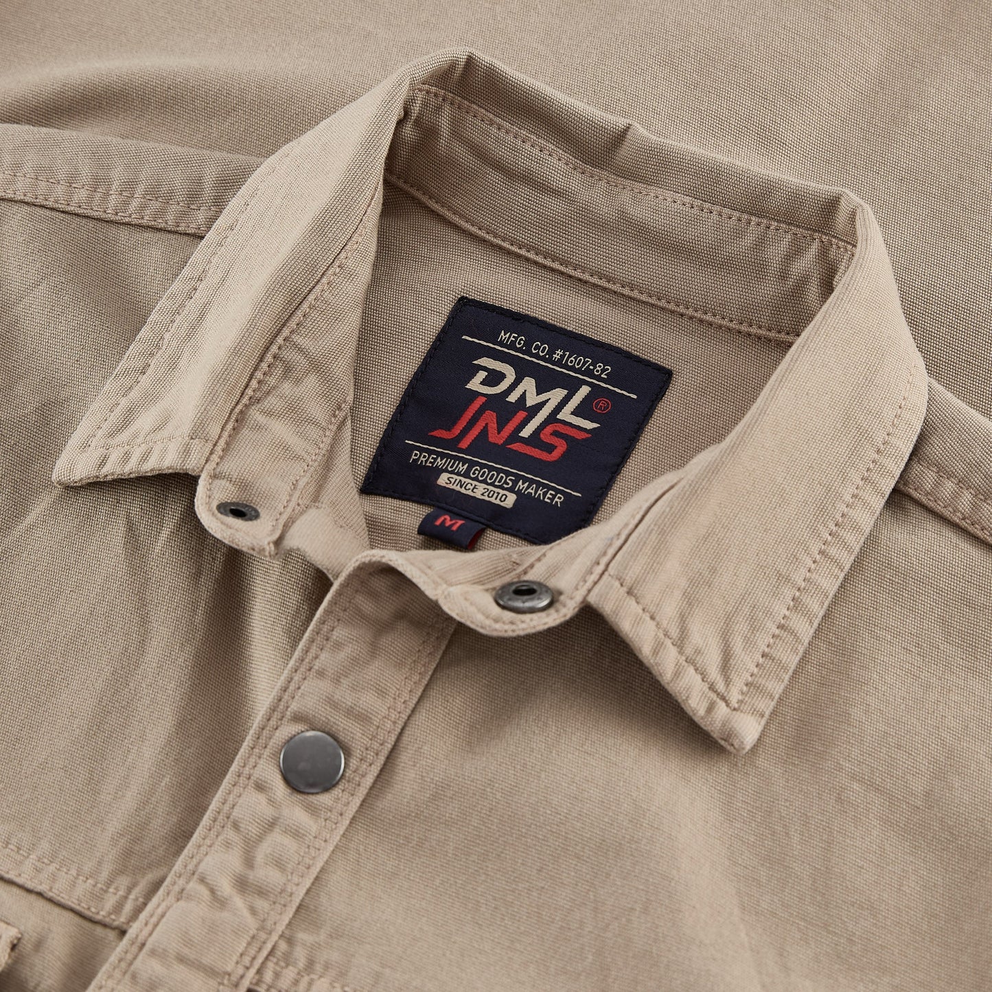 Hartford casual shirt in Stone