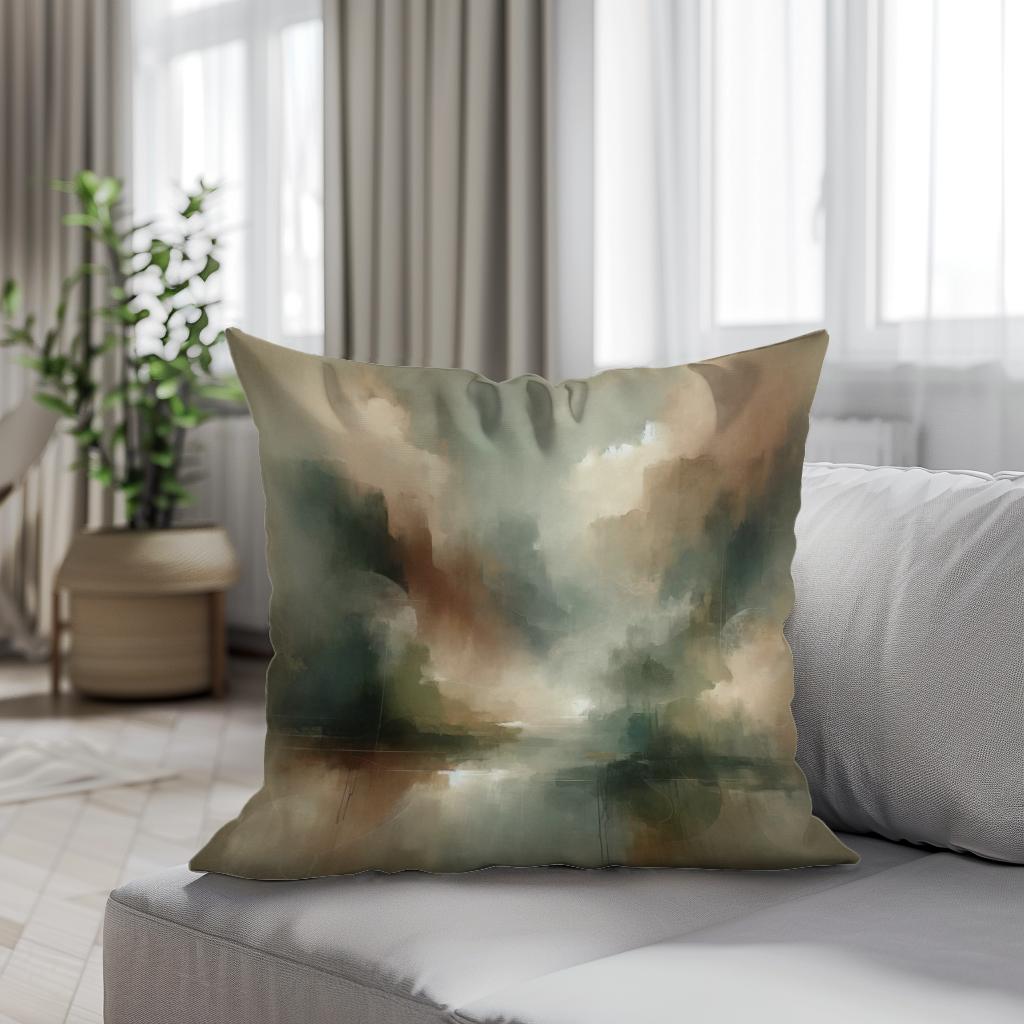 Whispers of Serenity Cotton Cushion
