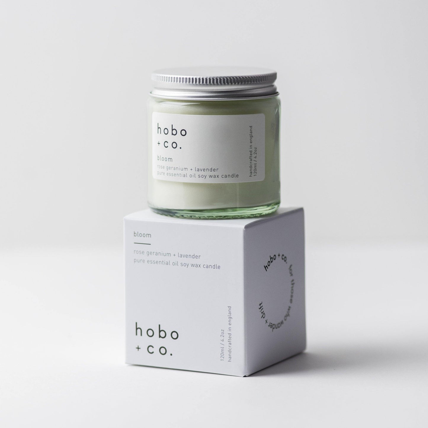 Bloom Small Aromatherapy Essential Oil Scented Soy Candle