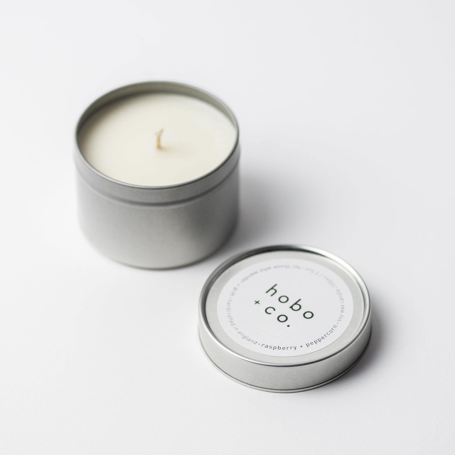 Travel Size Raspberry and Peppercorn Candle