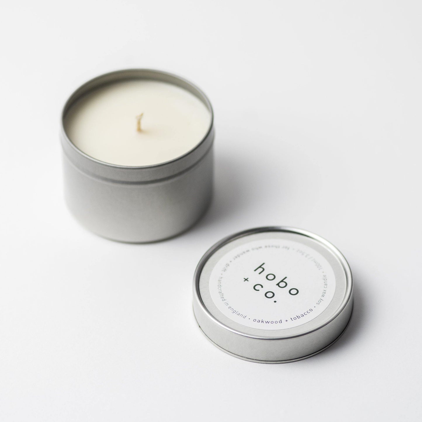 Travel Size Oakwood and Tobacco Candle