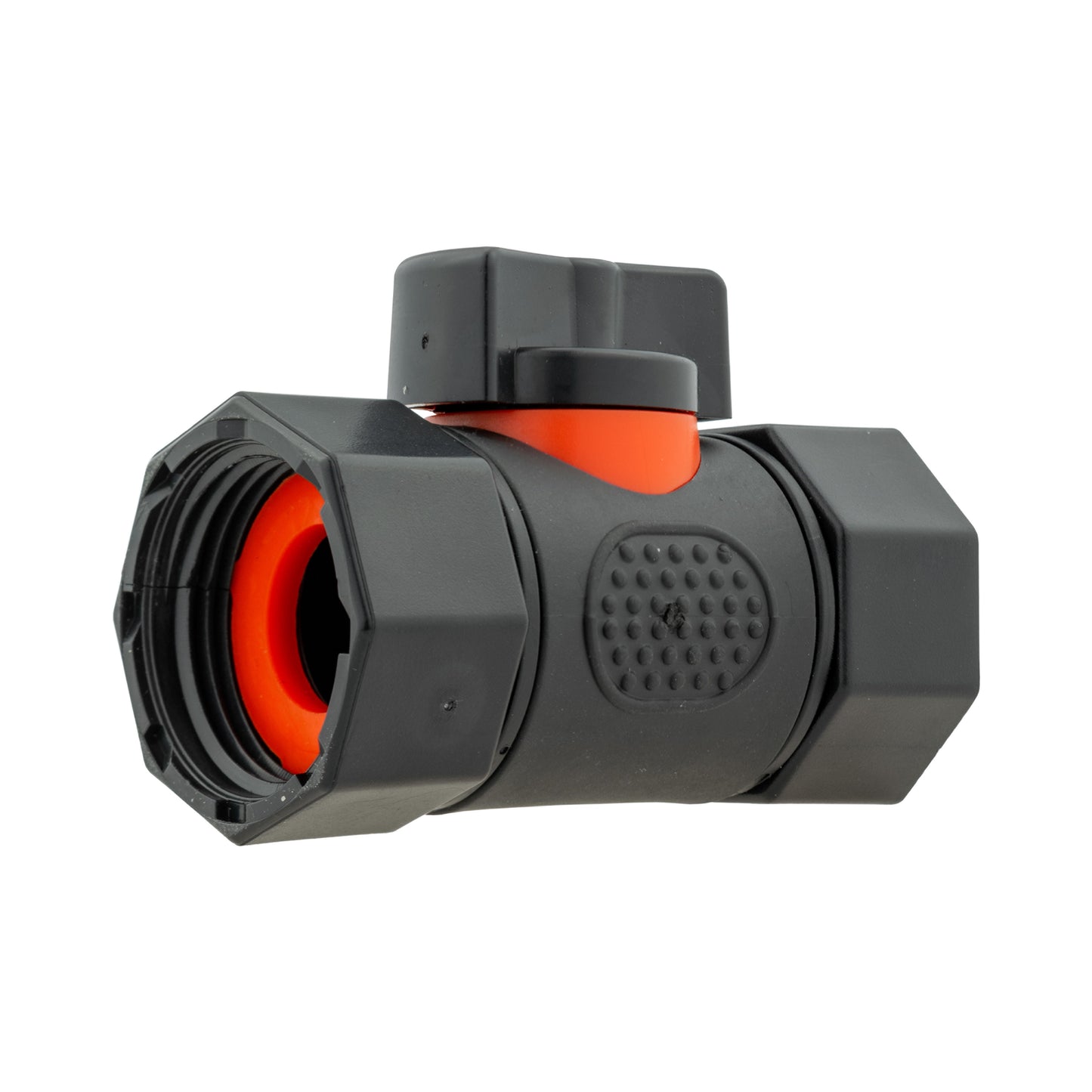 IBC 2” S60X6 Cap with In-Line BSPF Valve and Geka Type Fitting
