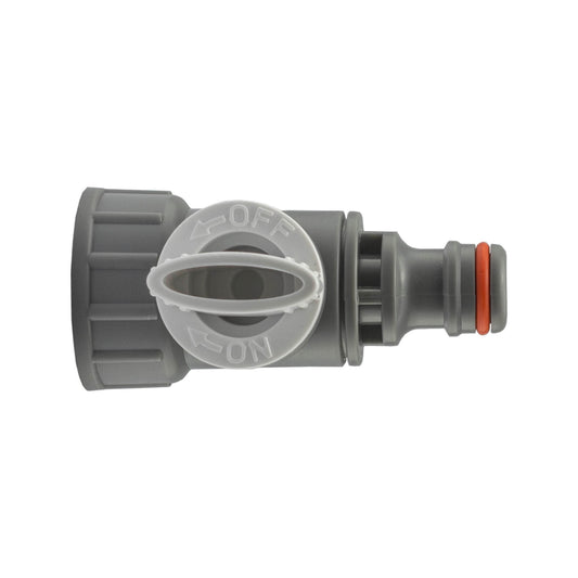 Tap Adapter with Valve 3/4" BSPF – Snap-On Connector WL