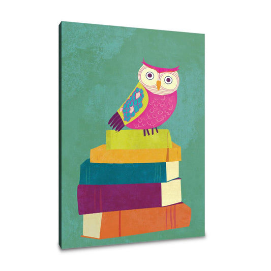 Wise Owl Wisdom Canvas