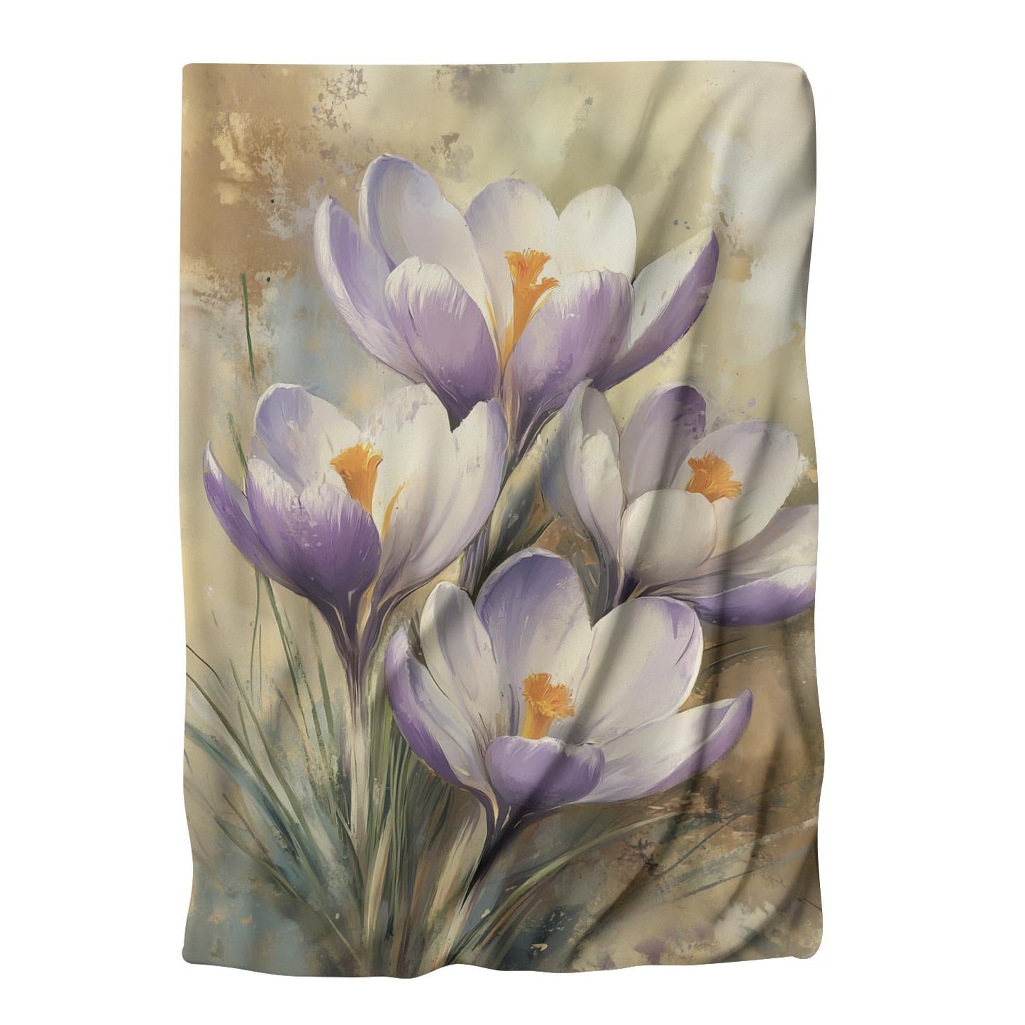 Crocus Awakening Blanket