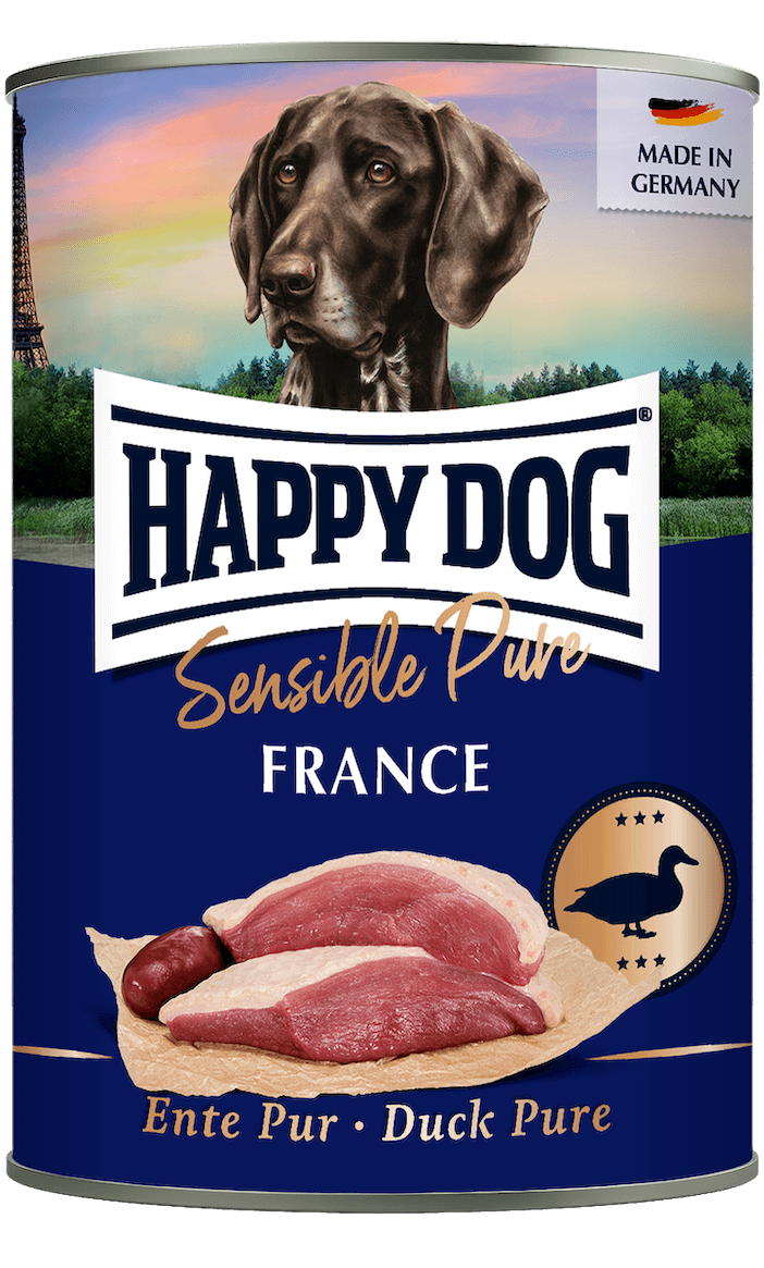 Happy Dog Pure Duck Wet Dog Food (France)
