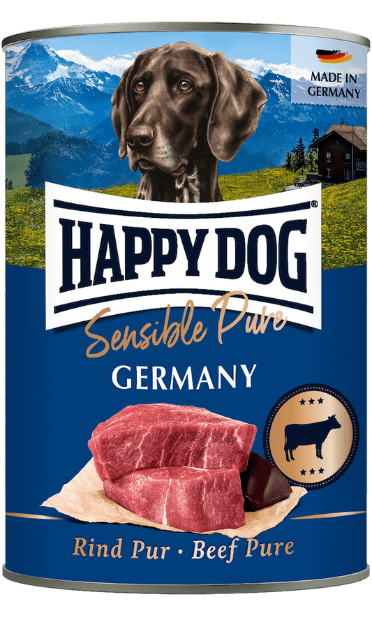 Happy Dog Sensitive Pure Beef Wet Dog Food (Germany)