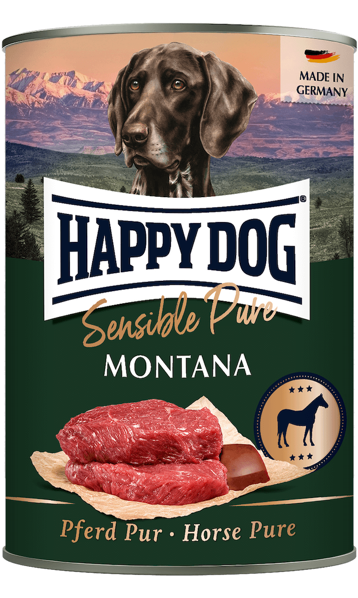 Happy Dog Pure Sensitive Horse Wet Dog Food (Montana)