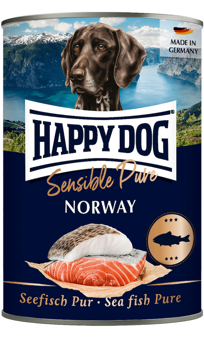 Happy Dog Pure Sea Fish Wet Dog Food (Norway)