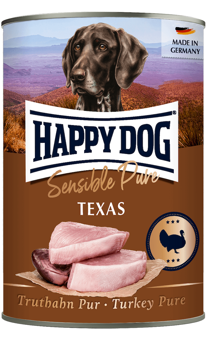 Happy Dog Pure Turkey Wed Dog Food (Texas)