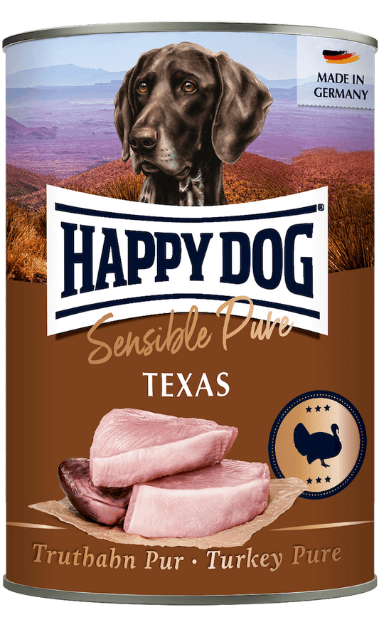 Happy Dog Pure Turkey Wed Dog Food (Texas)