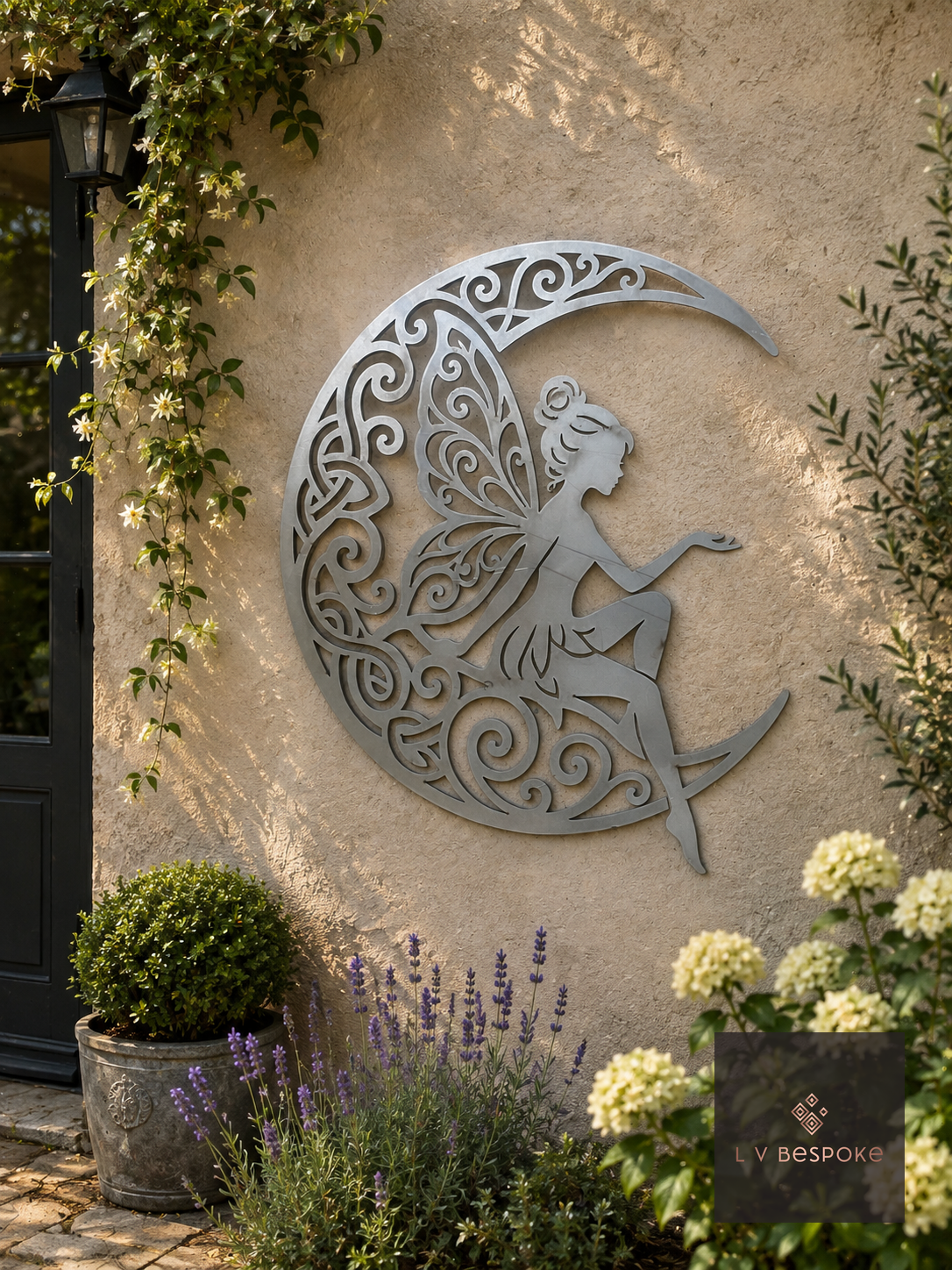 Heart and Fairy Garden Wall Art
