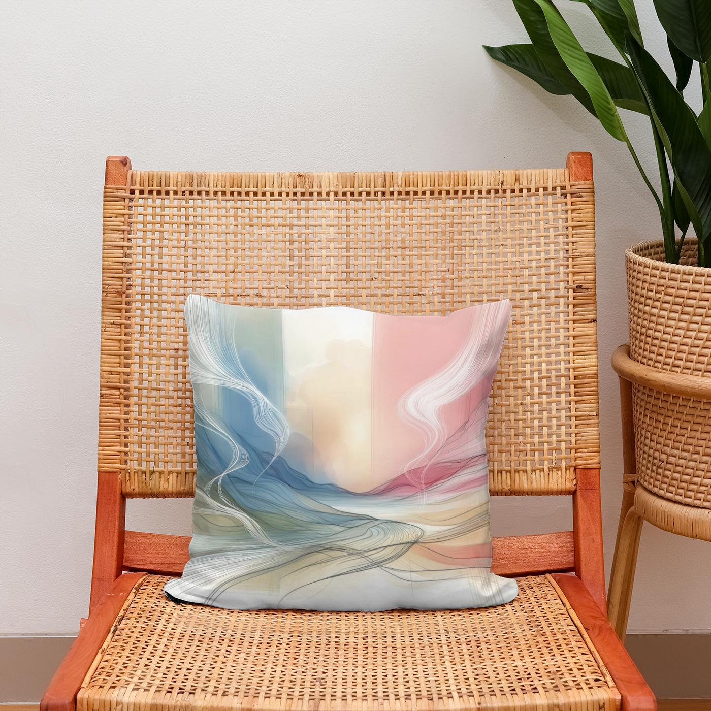 Whispered Melody Cotton Cushion