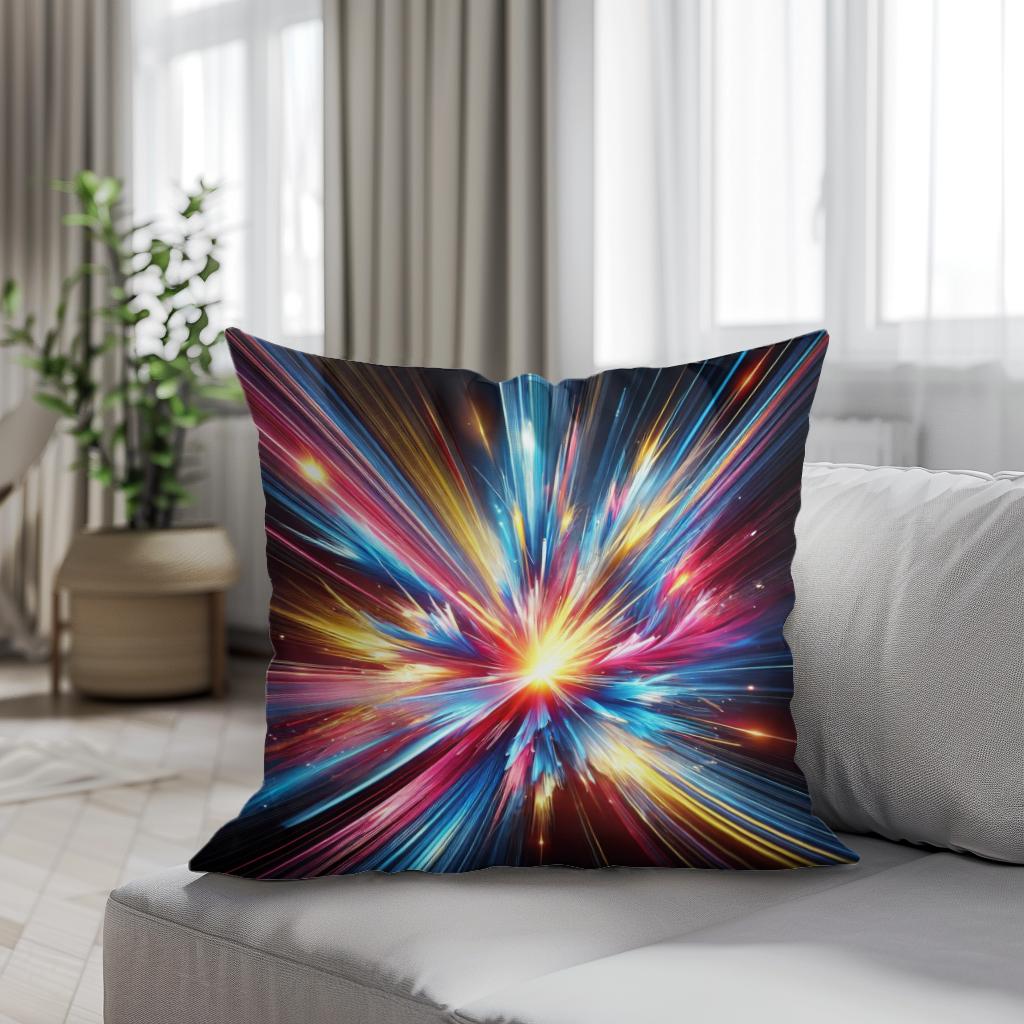 Light Explosion Burst Cotton Cushion