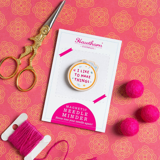I Like To Make Things Magnetic Needle Minder