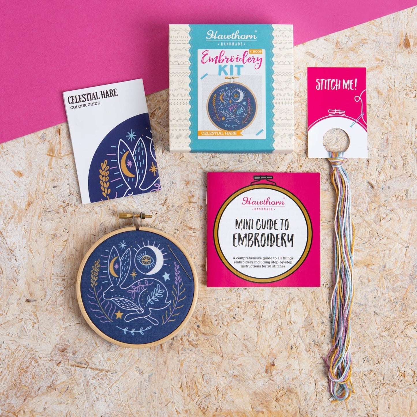 'Village Cottage' Mini Embroidery Kit for Beginners