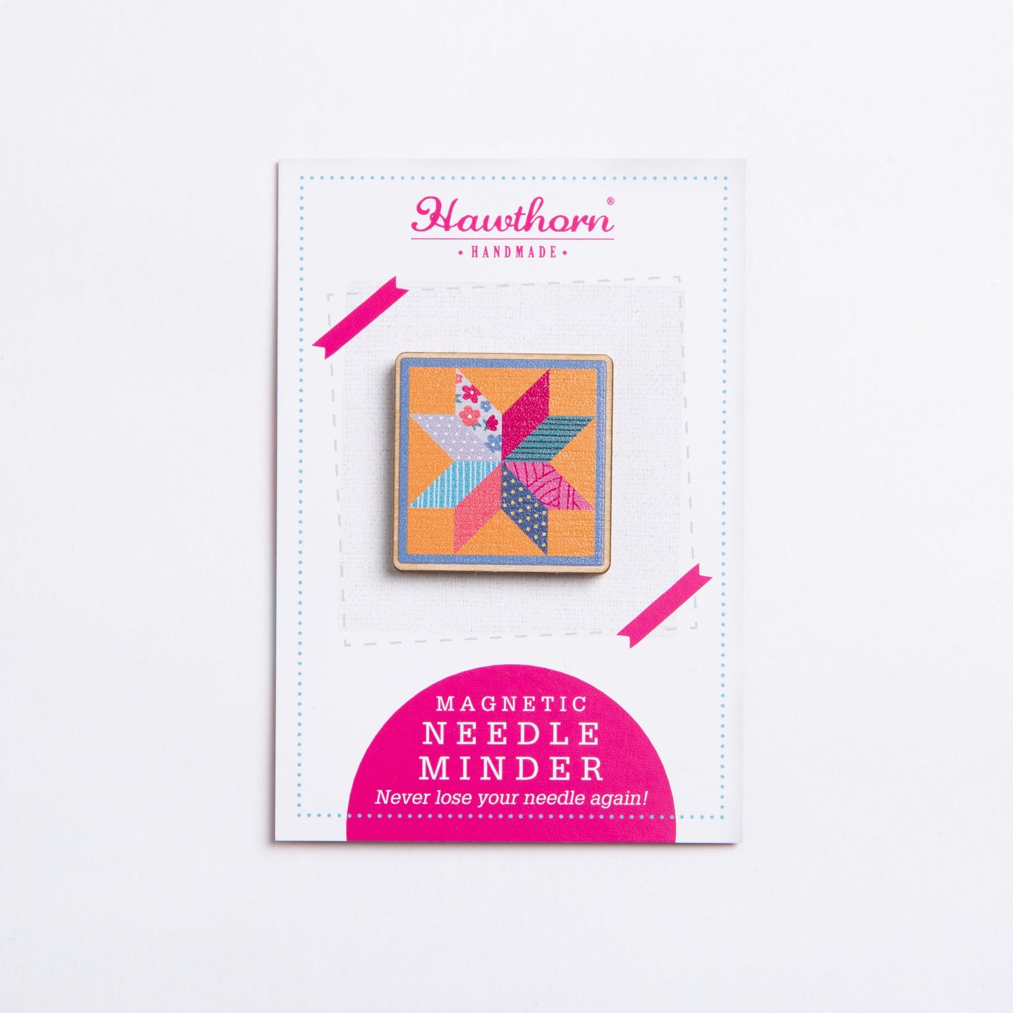 Quilt Block Magnetic Needle Minder