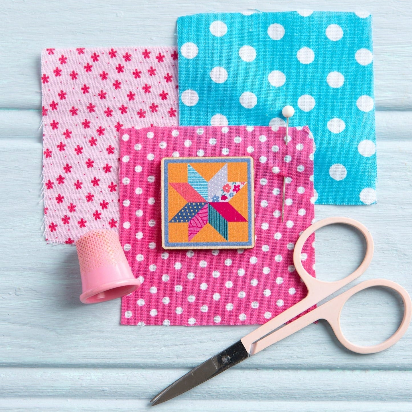 Quilt Block Magnetic Needle Minder