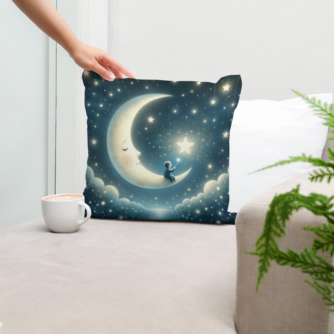 Moonlit Dream Cotton Cushion