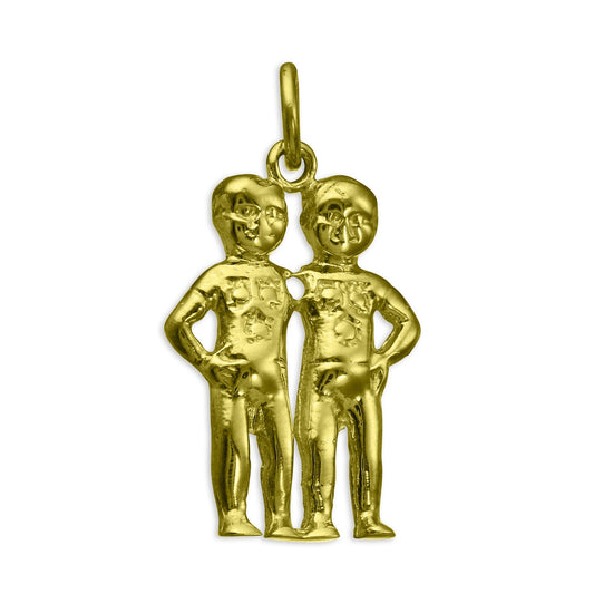 9ct Gold Large Zodiac Sign Charms