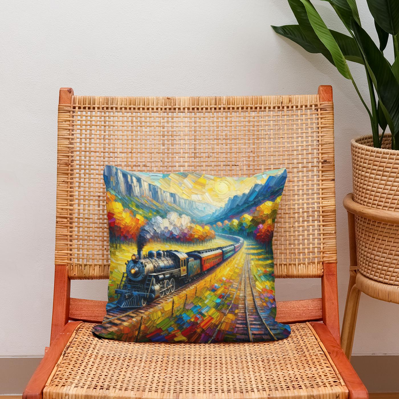 Timeless Journey Cotton Cushion