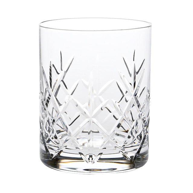 Flamenco Crystalite Full Cut Whisky Tumblers - 320ml - Set of 6