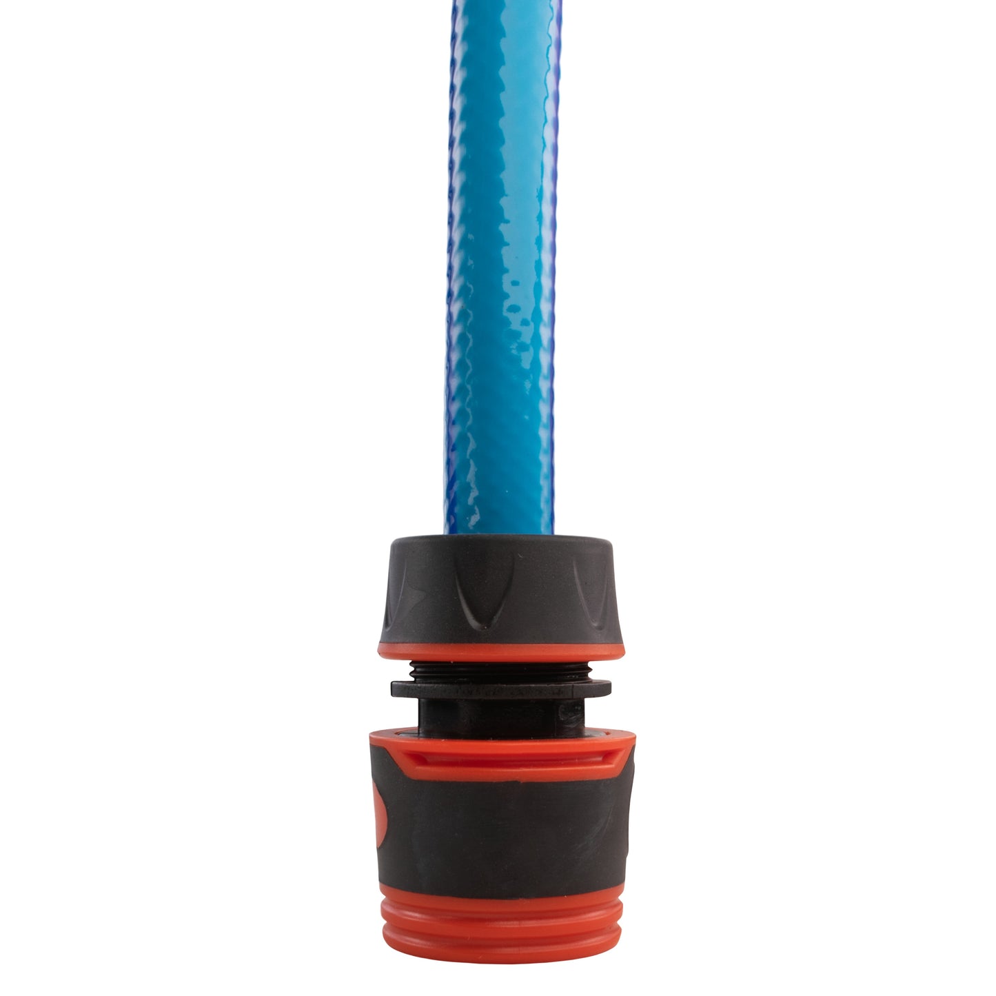 Water Butt Connector 3/4" BSP with BSPF-Quick Connect Valve & Hose Connector Black Soft