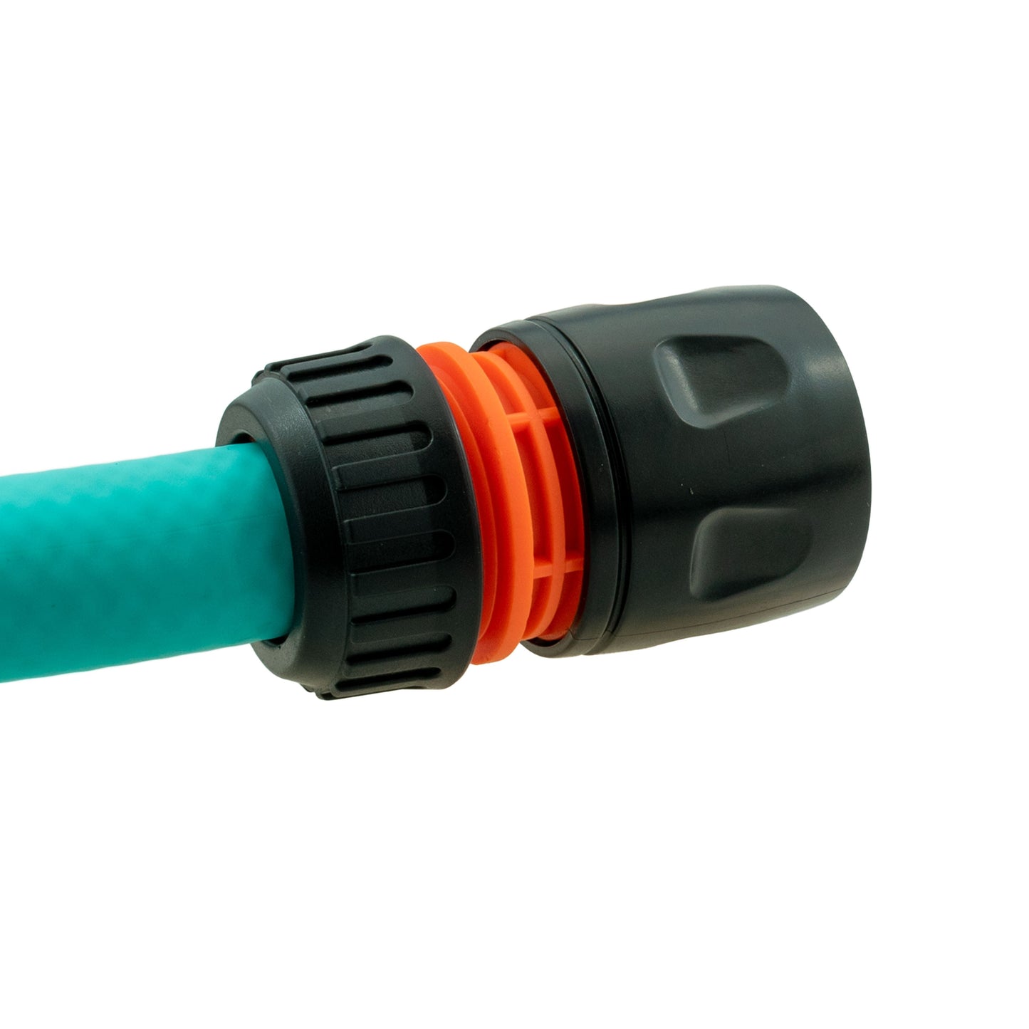 25mm Brass Barb with BSPF-Quick Connect Valve & Hose Connector Black