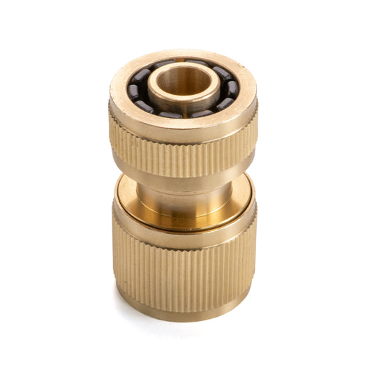 Premium Garden Hose Yellow with Brass Hose Connectors