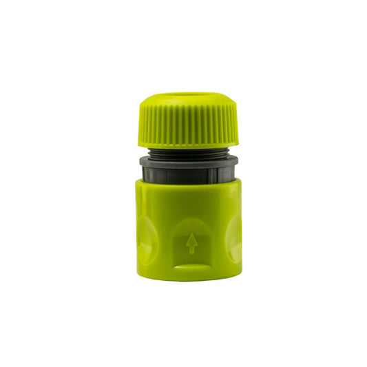 Premium Garden Hose Set Yellow with Lime Connectors